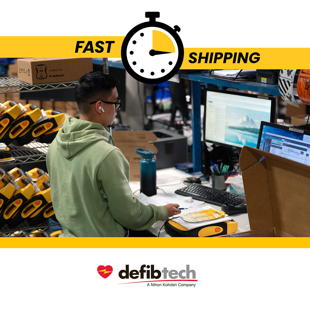 DefibtechLLC's tweet photo. Why the Lifeline AED? It's designed for speed and simplicity. Shipping is also speedy. Contact us today⬇️
https://t.co/t8qrLbBlY6 https://t.co/UEUqJT3SU7