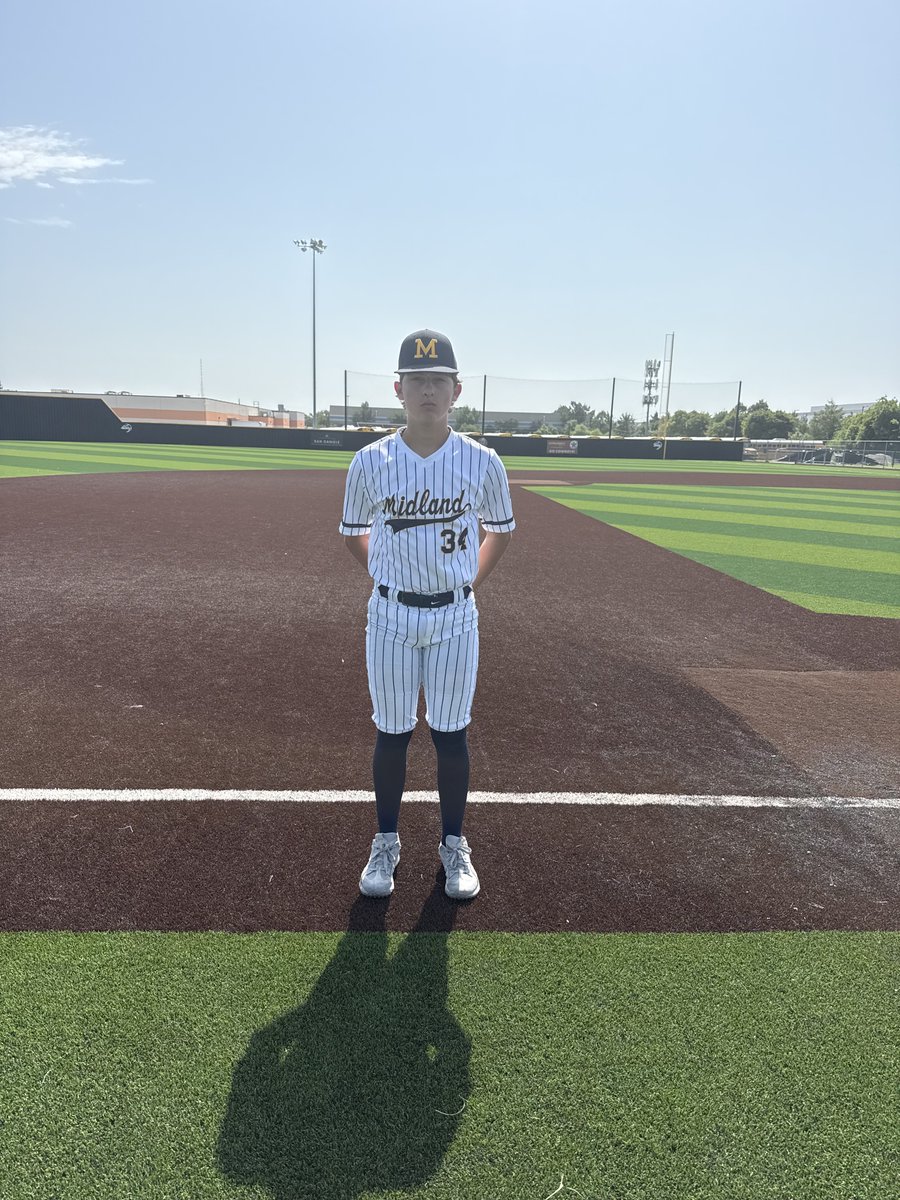 FiveToolTexas's tweet photo. F: @recruitmidland Premier 15U 8, Ropes Brewer 0
PoG: @Nolan_Landavazo 5IP, 6K, 0H, 0 ER
Hitter: @BeamChristian7 1-4, HR, 3 RBI https://t.co/JLU1Txi2FO