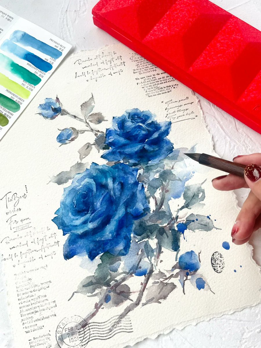 Smilley4uFranco's tweet photo. Want to pick up a new fun skill Try watercolor sketching—all you need are a few basic supplies, and it’s perfect for unwinding after a busy day. Start small, create beautiful little moments, and make learning feel like play! https://t.co/xOESsvGbE9