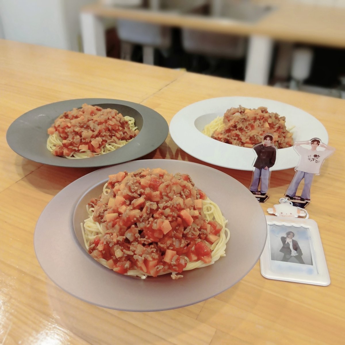 dmskw_yni's tweet photo. 三人寄れば調理実習🍳 https://t.co/EyqFtnrRcx