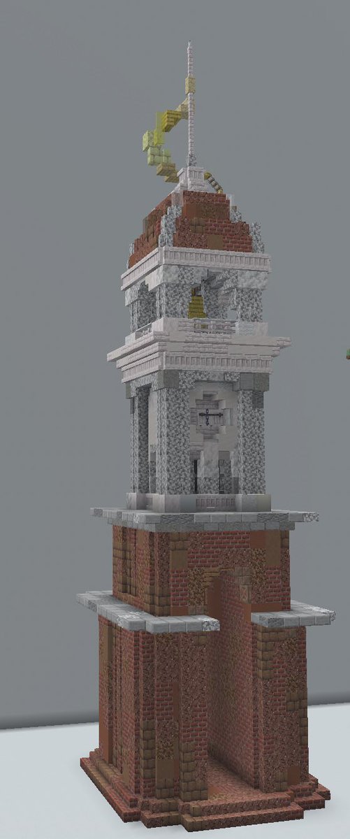 Omuraxisu's tweet photo. #おやさい鯖
#Minecraftbuilds
時計塔練習2 https://t.co/NZ6I9ahJif