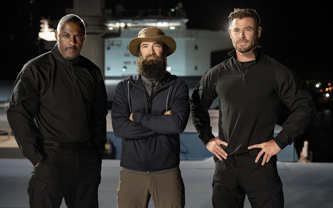 moviemanblogger's tweet photo. EXTRACTION 3 IS NOW IN
PRODUCTION 🎬
Chris Hemsworth returns as Tyler Rake, with Idris Elba reprising his role as highly anticipated Netflix action franchise enters production in Australia

#Extraction3 #ChrisHemsworth #IdrisElba #Netflix #TylerRake #SamHargrave #moviemanblogger https://t.co/jhQ0yTmgZ6