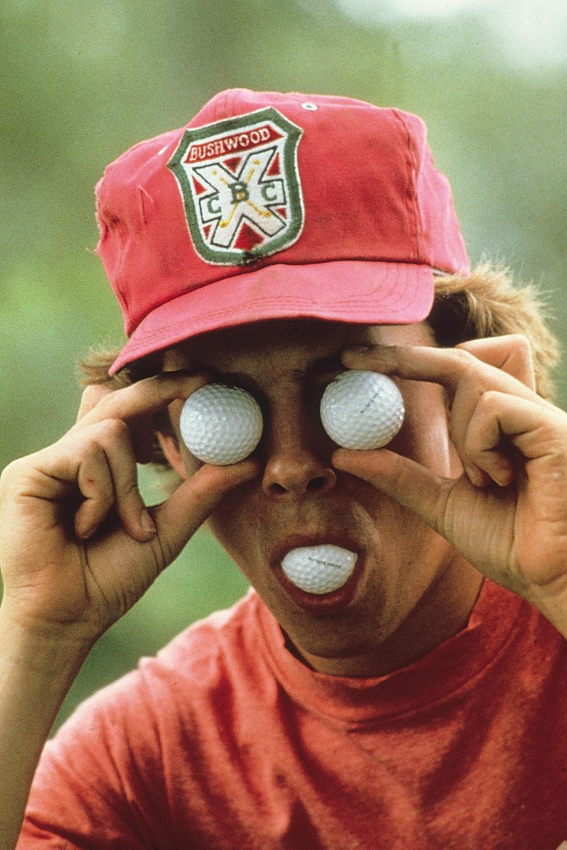 GolfersJournal's tweet photo. Caddyshack debuted 46 years ago today. 

You’ve probably seen it that many times.

But did you know that Brian Doyle-Murray’s original script had a completely different ending for the movie?

We’ve got the pages to prove it 🧵 https://t.co/l6TfP0EF6e