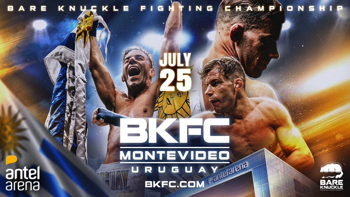 fightnet's tweet photo. #BKFCUruguay Prelims begin at 7p ET/4p PT! Watch the action in Canada &amp; U.S. on @fightnet!

Stream: https://t.co/xfsD94ASjl
Schedule: https://t.co/rb9mQdhxKy https://t.co/CutRd1kLsd