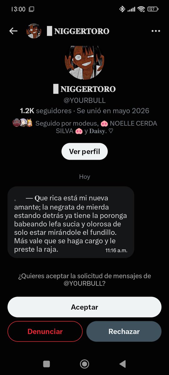 reishinonomex's tweet photo. ㅤ
ㅤ
ㅤㅤ〖off〗Entiendo que aquí sea algo normal toparse con esto pero agradecería que no se relacionen conmigo de esa forma 🙏🏻 gracias 🌹
ㅤ
ㅤ https://t.co/4WzaTkpBvq