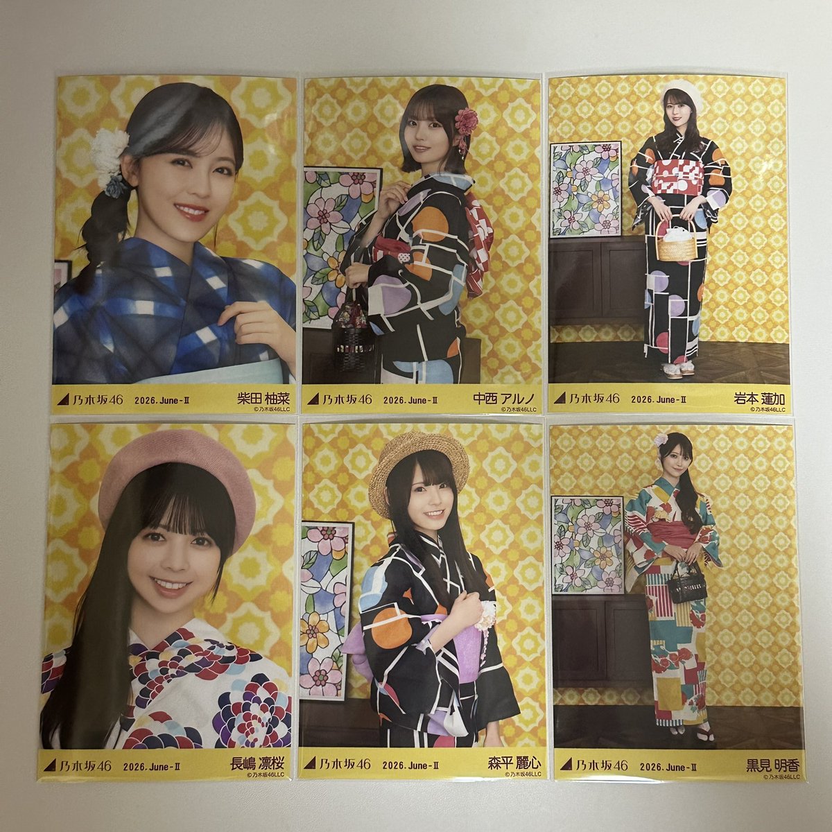 riis_nako75's tweet photo. 乃木坂46 真夏の全国ツアー2026
生写真

提供 譲
ライブT 宮城
ヨリ 伊藤 田村 川端 森平
チュウ 賀喜 金川 筒井 菅原 (五百城)
ヒキ 黒見

浴衣
ヨリ 柴田 長嶋
チュウ 中西 森平 (五百城)
ヒキ 岩本 黒見

希望 求
宮城ライブ浴衣 井上 小川 チュウ
他種 井上 小川

郵送。ライブT、複数トレ優先。 https://t.co/QG5KPvdcP9