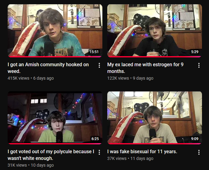 kyutevampire's tweet photo. found the craziest channel today https://t.co/aSQWOb7Mv3