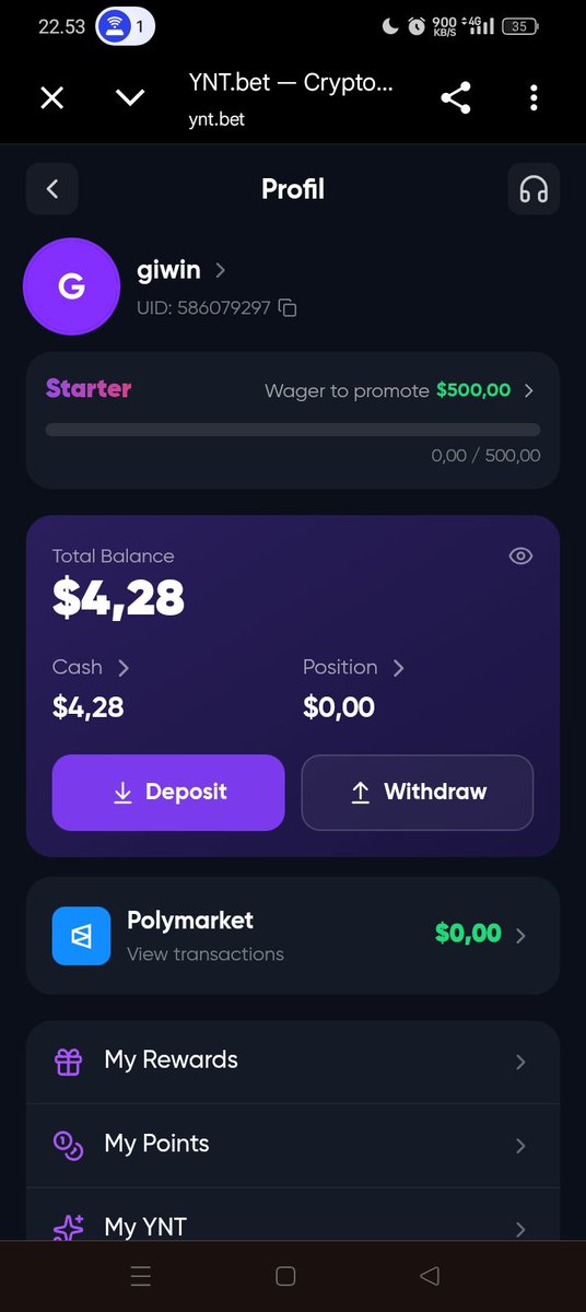 giwineasy's tweet photo. @CryptBrice @Yntbet Brice

Id  586079297

Thx  0x166aae4cff4b2505bada238e1213f447d001e50f4b1e38f30ed46549c2e5ee58 https://t.co/wYEmBFt0pp