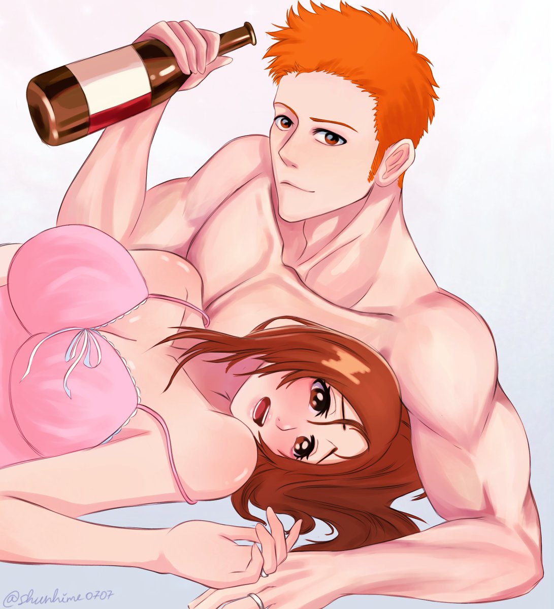shunhime0707's tweet photo. I realised I have never actually drawn adult versions Ichihime, so here it is <3 https://t.co/voDTTR3o99