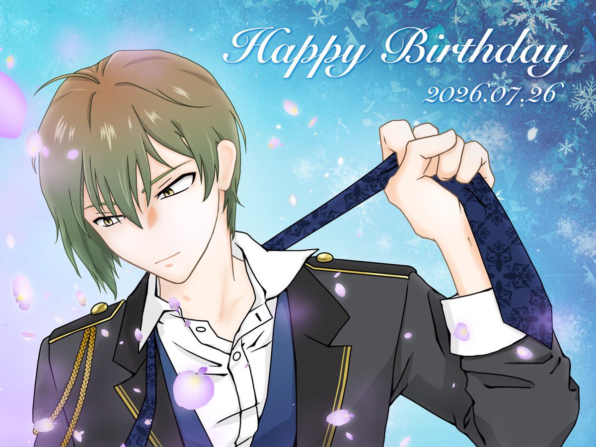 RyuBsk's tweet photo. 伯玖さんお誕生日おめでとう！！
別れではなく、新しい門出という意味をこめて描きました。様々な事情で退会する、私がお世話になったギルメンさん達へのエールにもなればと思います！ https://t.co/VRzXRQrAmo