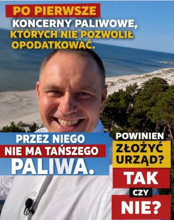 GrzegorzBk6810's tweet photo. Ten człowiek (wyrób człekopodobny?) postanowił szkodzić rządowi we wszystkim, w czym może zaszkodzić. Tak, drodzy rodacy, jaja można sobie robić u cioci na imieninach, przy urnach warto na chwilę spoważnieć. https://t.co/c2q5ZpzHSb