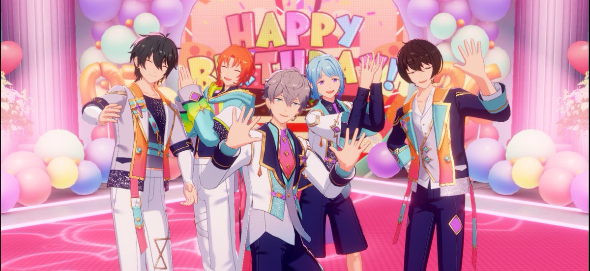 _r1th1n's tweet photo. 誕生日の楽しみは瀬名泉とレオナ・キングスカラーに祝われること以外ない https://t.co/TwCWTYYYMn