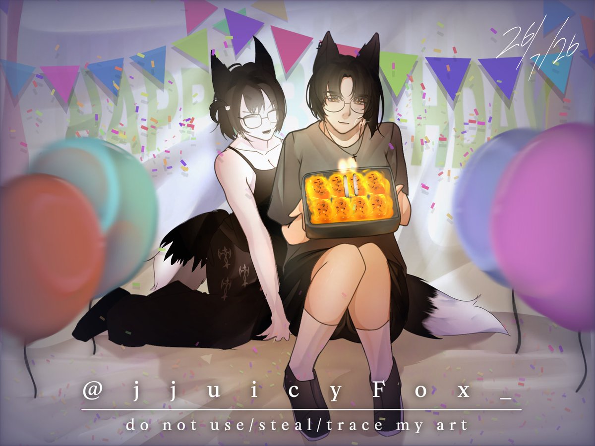 art_drawrandom's tweet photo. today is my birthday.. 🎉 https://t.co/zTrKy2BvrV