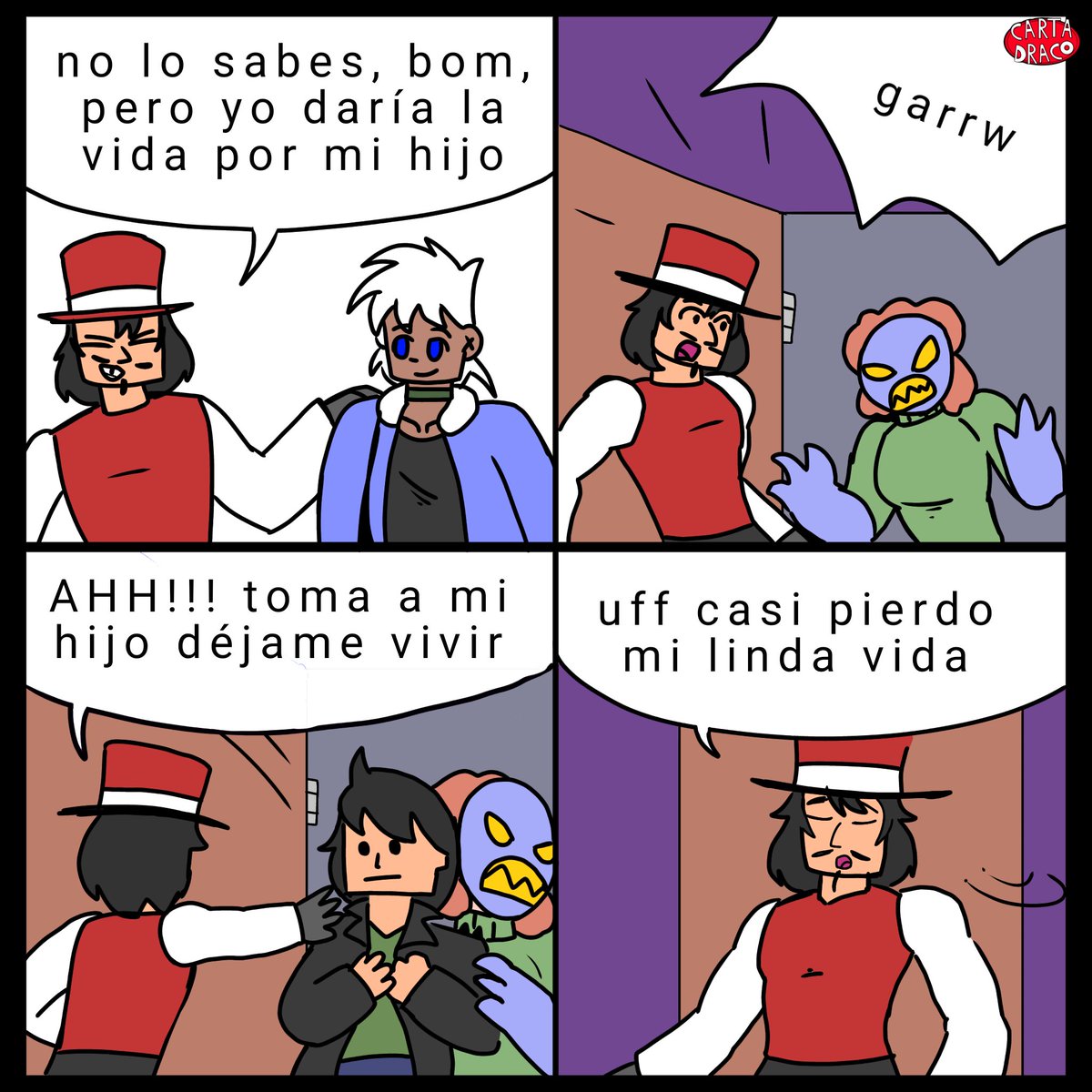 Kairos2018's tweet photo. Juro que puedo explicar eso, igual algo en ese monstruo me pareció peculiar, se veía muy sexy para darme miedo, el monstruo era lirio por las dudas 
#Kairos #humor #comic https://t.co/ku26aQ4uvS