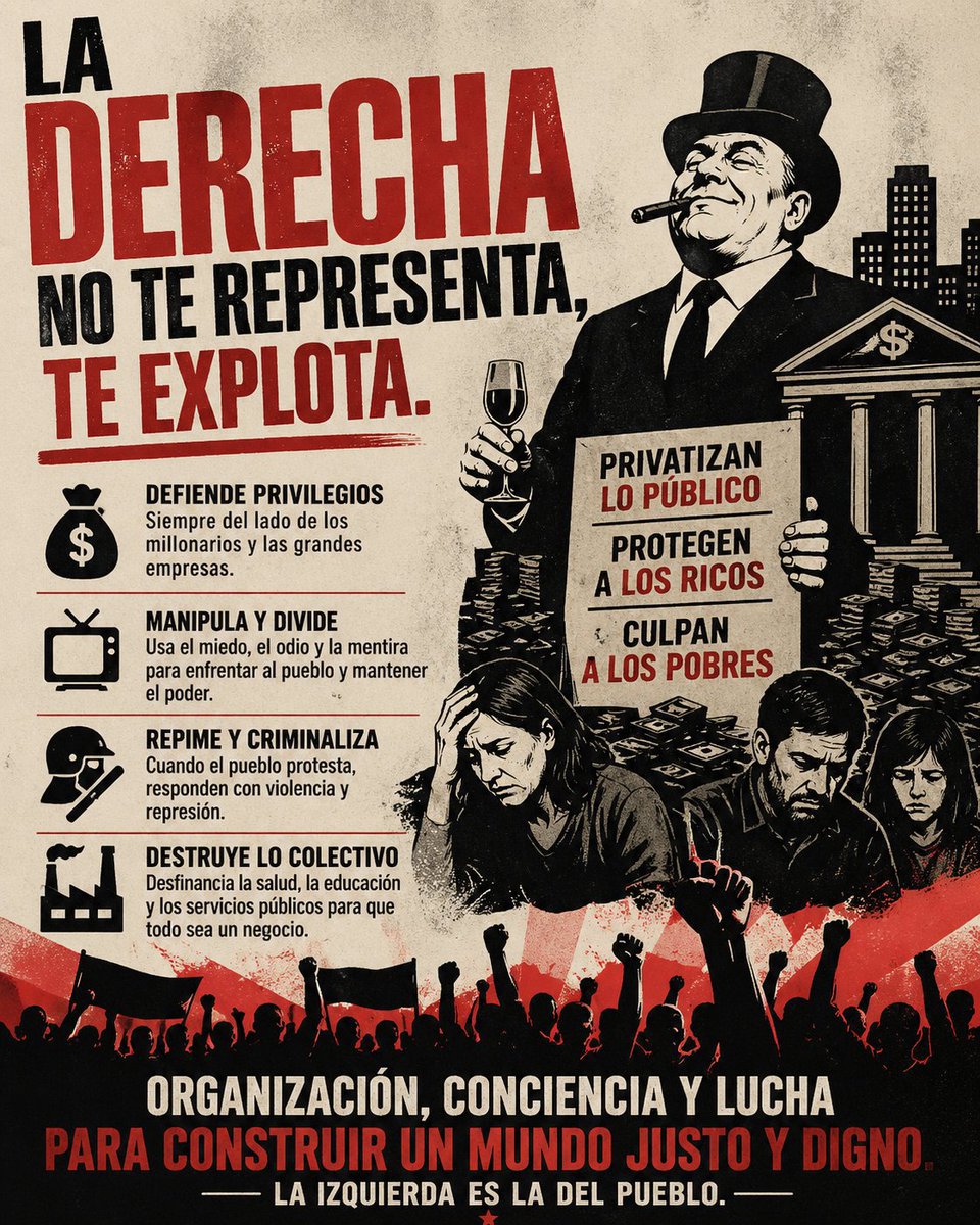 OsvaldoMtnez90's tweet photo. Si por ODIAR el EGOISMO de la DERECHA soy un ZURDO de MIERDA, pues ORGULLOSO de SERLO. https://t.co/vIsbYOE5Xb