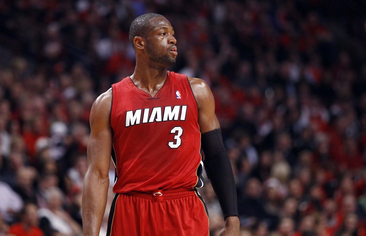 JakeHymanTTP's tweet photo. 16 years ago, LeBron James joined a team that rostered D. Wade. Yesterday, he repeated history by joining a Philadelphia team that rostered D. Wade. 

Galaxy Brain Gansey https://t.co/Wd81kJCTWm