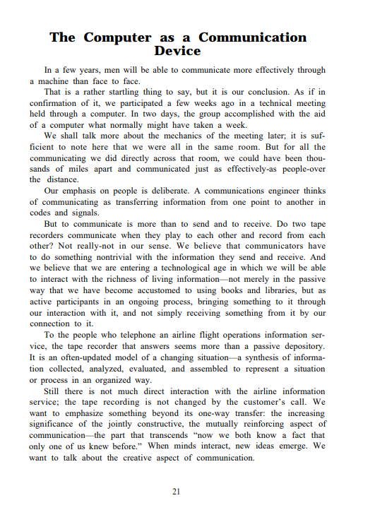 boneGPT's tweet photo. DARPA was planning for AI years before they developed ARPANET. J. C. R. Licklider, the head of ARPA, predicted everything in the 60s.

American exceptionalism at work. 
Thank you for your contribution. https://t.co/jDwTeK4LFZ