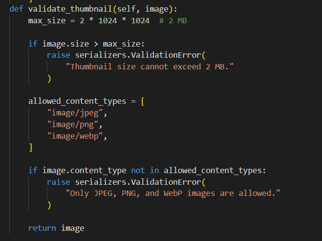 acharyautsab7's tweet photo. #LSPPDay55

Continued building the Learning Platform API.

Added advanced filtering, search, pagination, query optimization, media uploads, validation and Swagger API documentation.

GitHub Repo: https://t.co/ZkcvcsaJmh

@lftechnology
#60DaysOfLearning2026 #LearningWithLeapfrog https://t.co/uXJ3IWq9pA