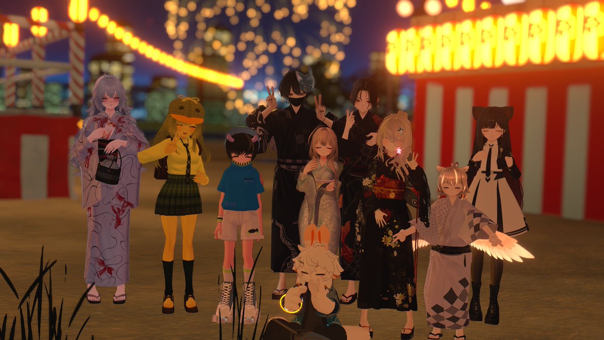 tiaki_VR's tweet photo. 蒼忌ファンクラブ定例会でお写真撮ってきたぞー！
みんな大好きで夏合わせの写真が撮れて満足です（1/3） https://t.co/DJo31H1UhZ