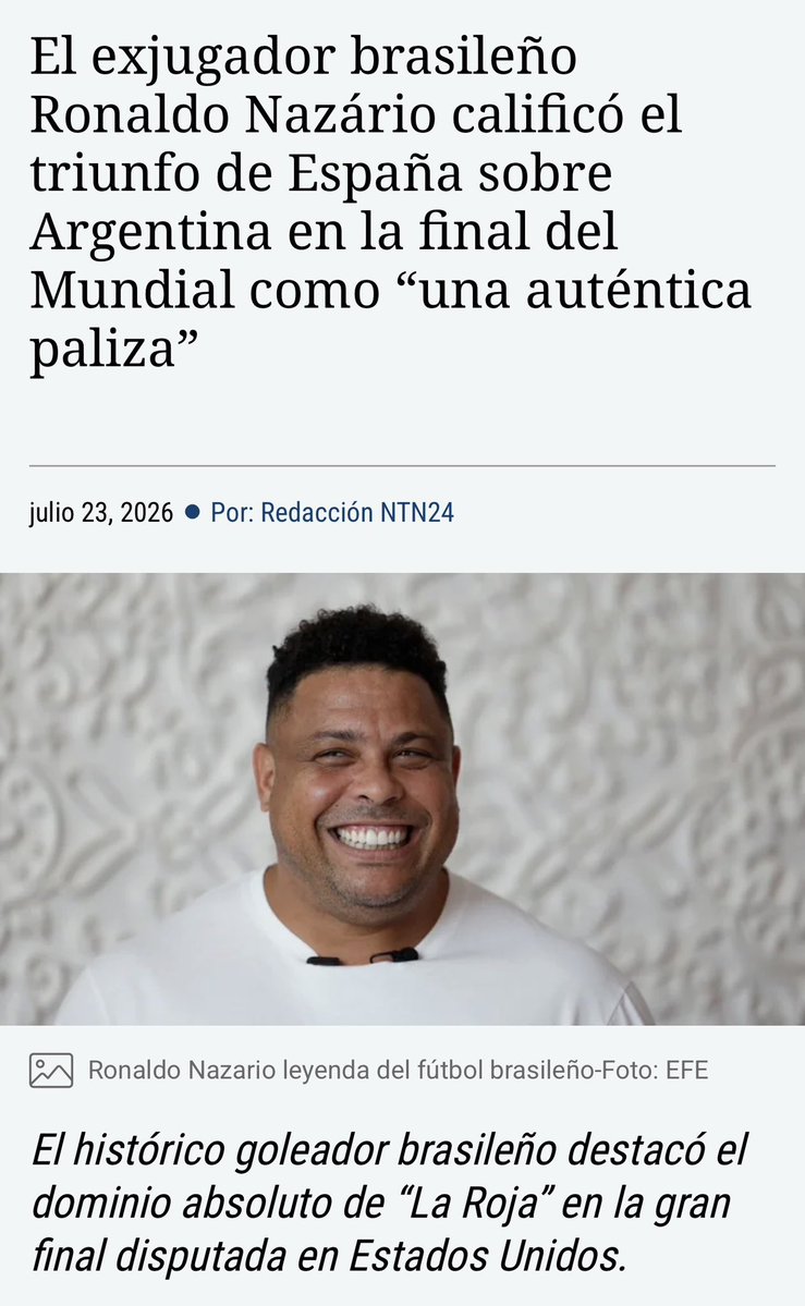 cecilia_gj's tweet photo. @GordoRencor “Solo Brasil y Alemania nos pueden hablar de fútbol”. 

 Brasil y Alemania… https://t.co/nLBwUDHxYI