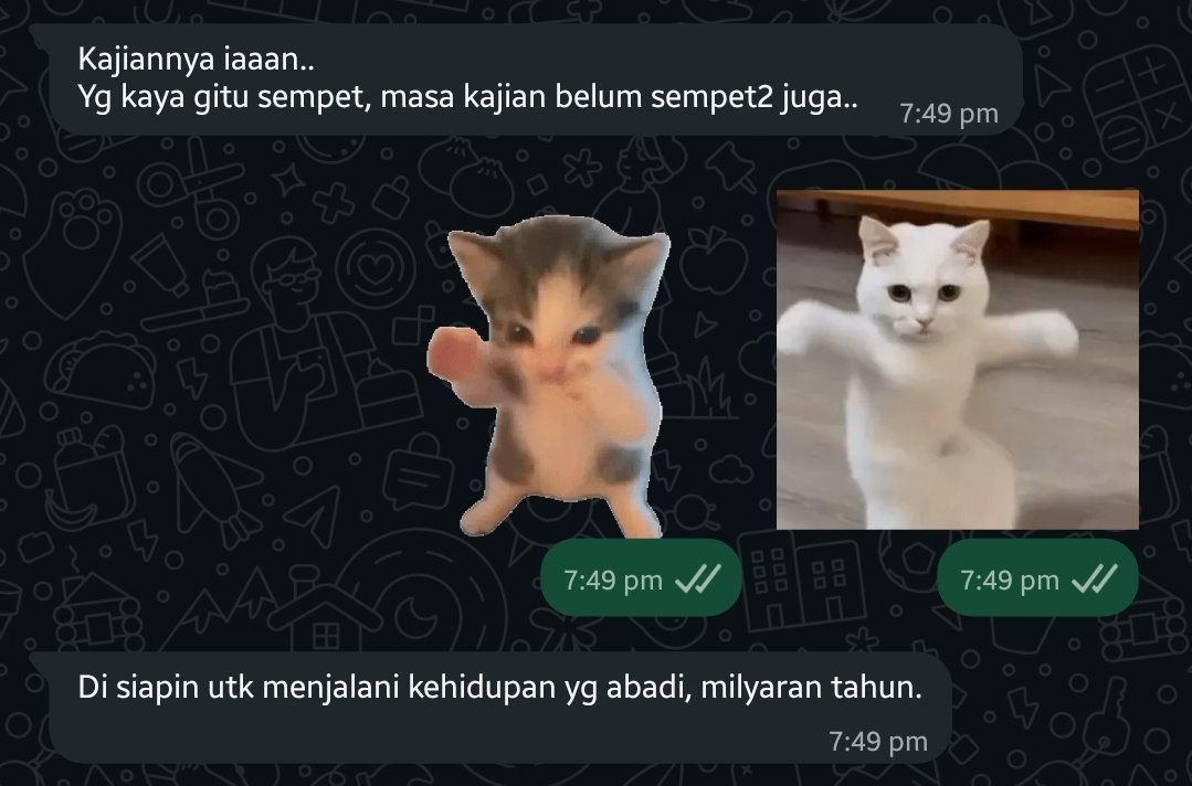 xoczm's tweet photo. Lucu tapi too much https://t.co/wz3zlbZsRr