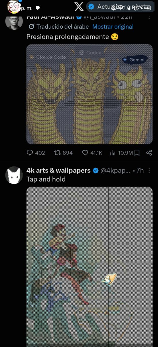 MapacheC69's tweet photo. BASTA, YO SOLO QUIERO VER ROYALTEETH Y MIS SHIPS FAVS. PERO SOLO ME APARECEN ESTAS PORQUERIAS, YA ME TIENEN HASTA EL ÚTERO AAAAAAAAA😭😭😭😭😭

A ustedes igual les salen estás cosas de "amplia imagen" "presiona por tiempo prolongado" ?!?! 😭 https://t.co/Dru0dxr2jZ