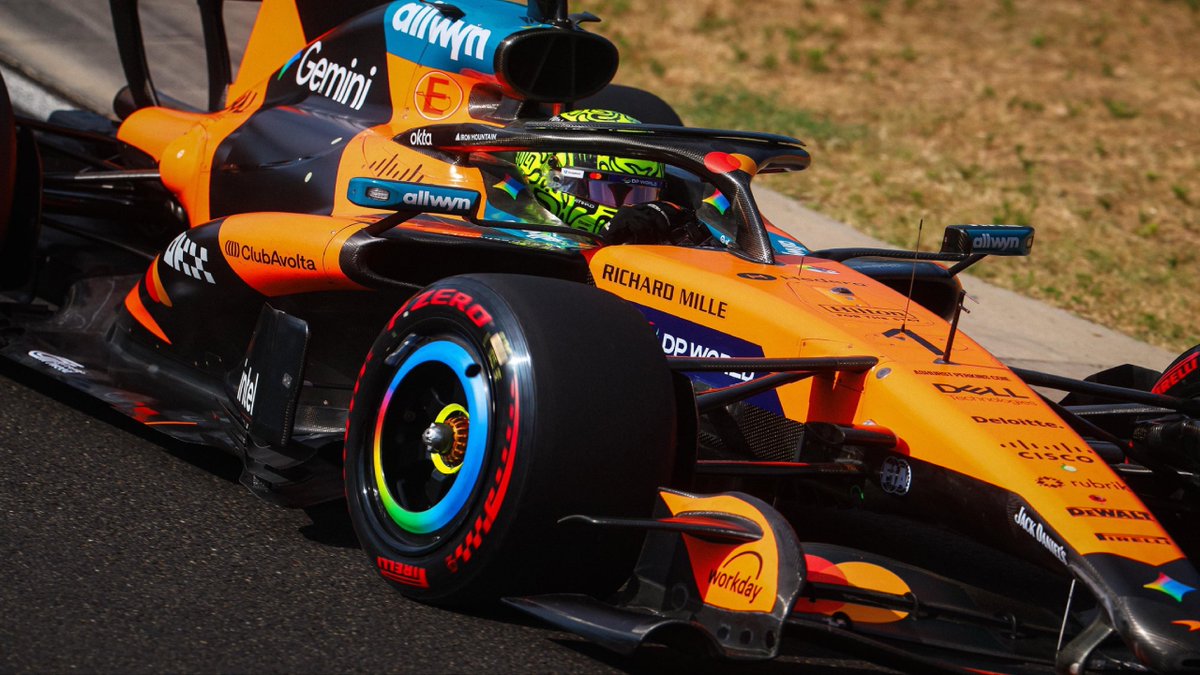 Deportes_UR's tweet photo. #HungarianGP #F1 Norris saldrá desde la 'pole' en el Gran Premio de Hungría https://t.co/6DoLaxK94A https://t.co/v4Bs8FMRwu