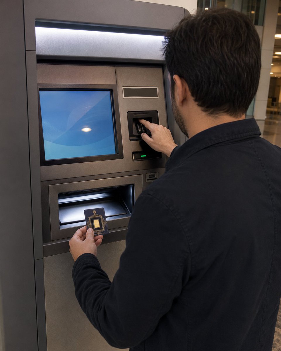 bpthaber's tweet photo. Türkiye’de bazı bankalar, ATM’lerden sertifikalı gram altın satışına başladı. https://t.co/KZ8fv9qpXb