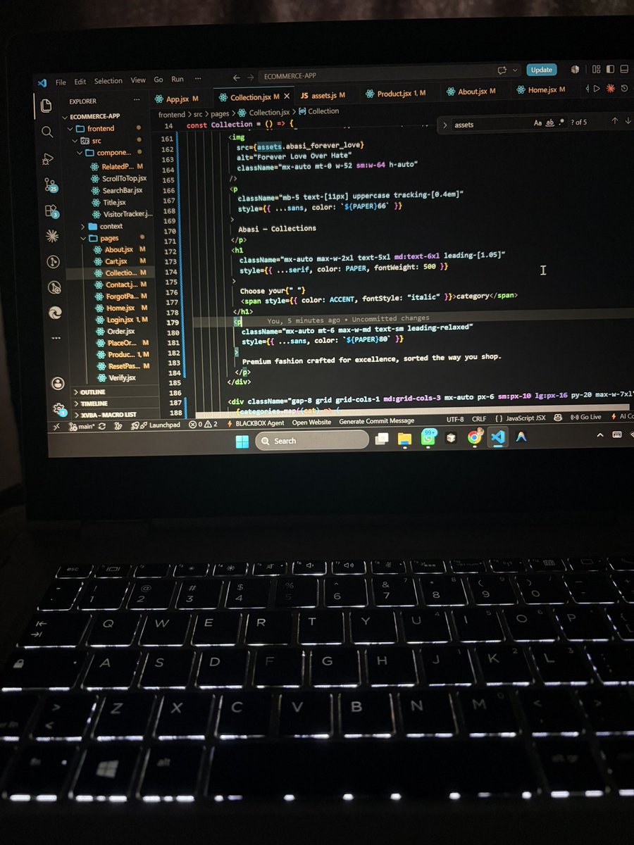 yahaya_samad's tweet photo. Happy weekend

What I’m working on today:

1. Revamping Abasi store with new UI changes and improvements across all pages.
2. Made some changes to my portfolio website. 
3. Somewhere in between, catching an episode of Human Vapor on Netflix.

What’s on your list today? https://t.co/KiN4ZdmyBb