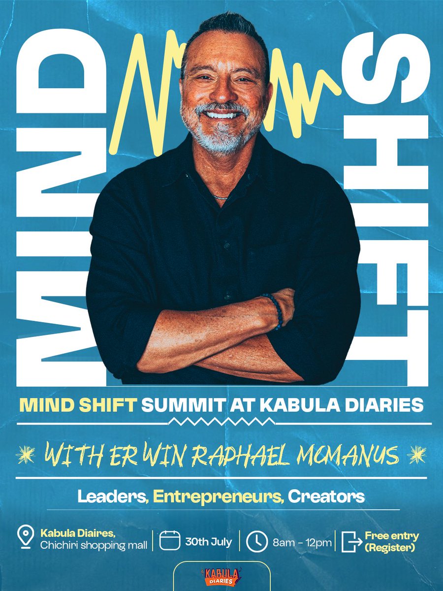 AlipoAndrewsII's tweet photo. One conversation can change everything! 🫵🏾🙏🏾

Join us for the Mind Shift Summit as renowned speaker Erwin Raphael McManus shares powerful insights on leadership, creativity, purpose, and unlocking your potential. 

Register for free on: 
https://t.co/UOGk9B156s

Limited seats available.