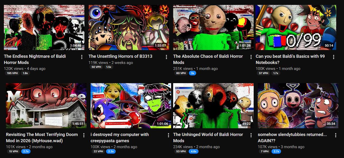 Thafnine's tweet photo. i promise i'll shut up about this later

but after such a rocky start to the year and how much shit has happened to me personally and on my channels OVER the years, having such a flawless streak warms my heart- i took a gamble at the start of the summer and it's really paying off

i'm not kidding, this has saved my life and sanity and motivation to keep doing youtube after the end of last year THANK YOU THANK YOU THANK YOU