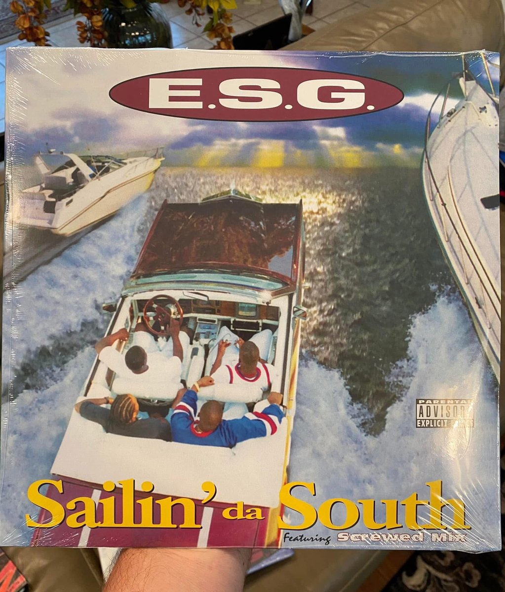 D3DJBULL's tweet photo. Brand new sealed copies of ESG Ocean Of Funk and Sailin Da South on vinyl. If you’re interested, DM me. https://t.co/sYqQL26xDw