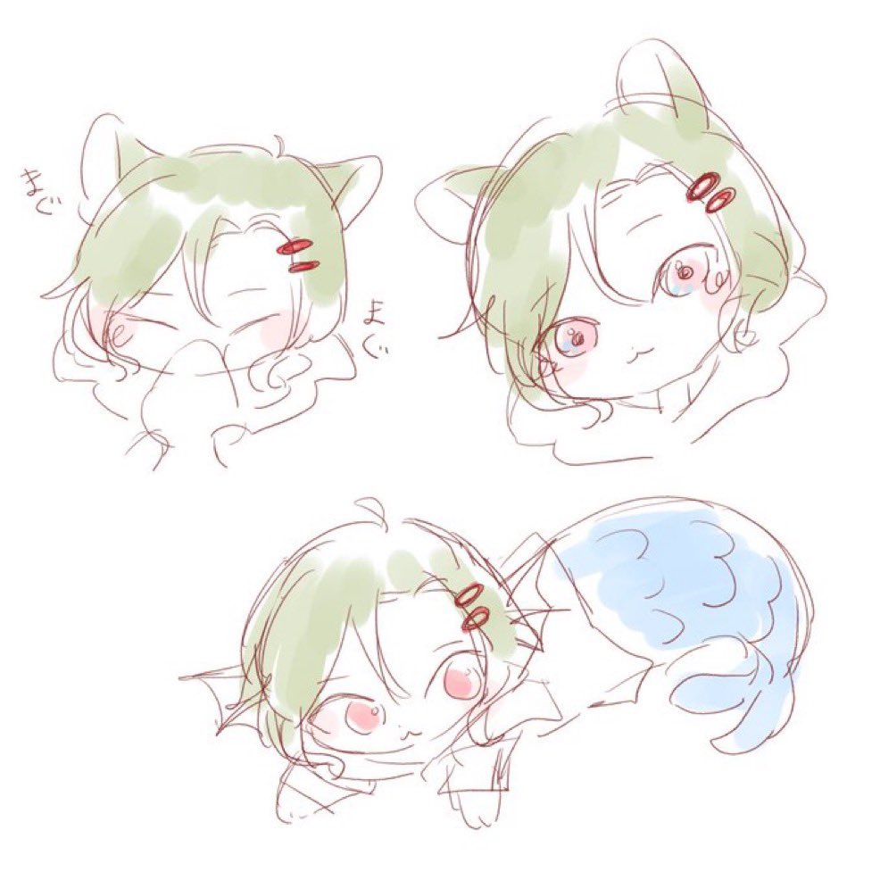 popukon_424's tweet photo. なんか色味があれなんだけどぷりちーなセツの落書き https://t.co/mmEGFXKMPI