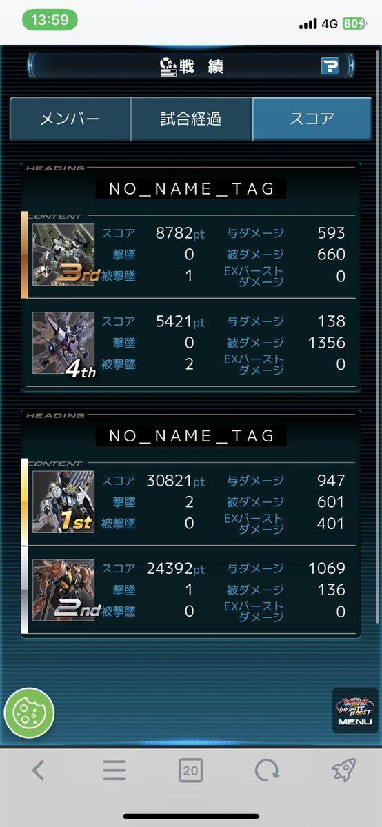 v_13_'s tweet photo. どんな生活してたらこんなひどいスコア取れるん？

#イニブ
#Tokicon
#レジェンド https://t.co/MoWsNh1MpZ