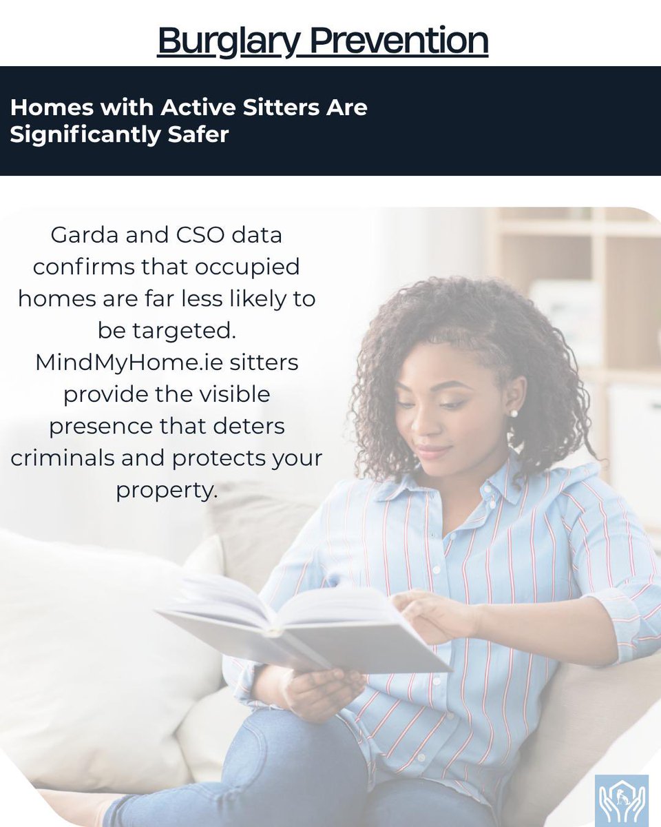 MindMyHomeIE's tweet photo. Did you know? Homes with active sitters are significantly less likely to be burgled. Check out https://t.co/nPNL80SMVw's video! #TikTok https://t.co/94qi4hGdh2 #mindmyhome #safethissummer #petsitting https://t.co/F79X5Cl74l