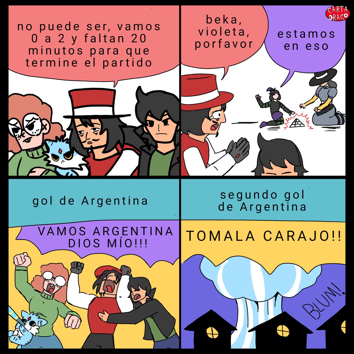 Kairos2018's tweet photo. Así fue el partido de argentina vs Egipto para la familia de kairos 
#argentina #humor #mundial https://t.co/KKatigM4wT