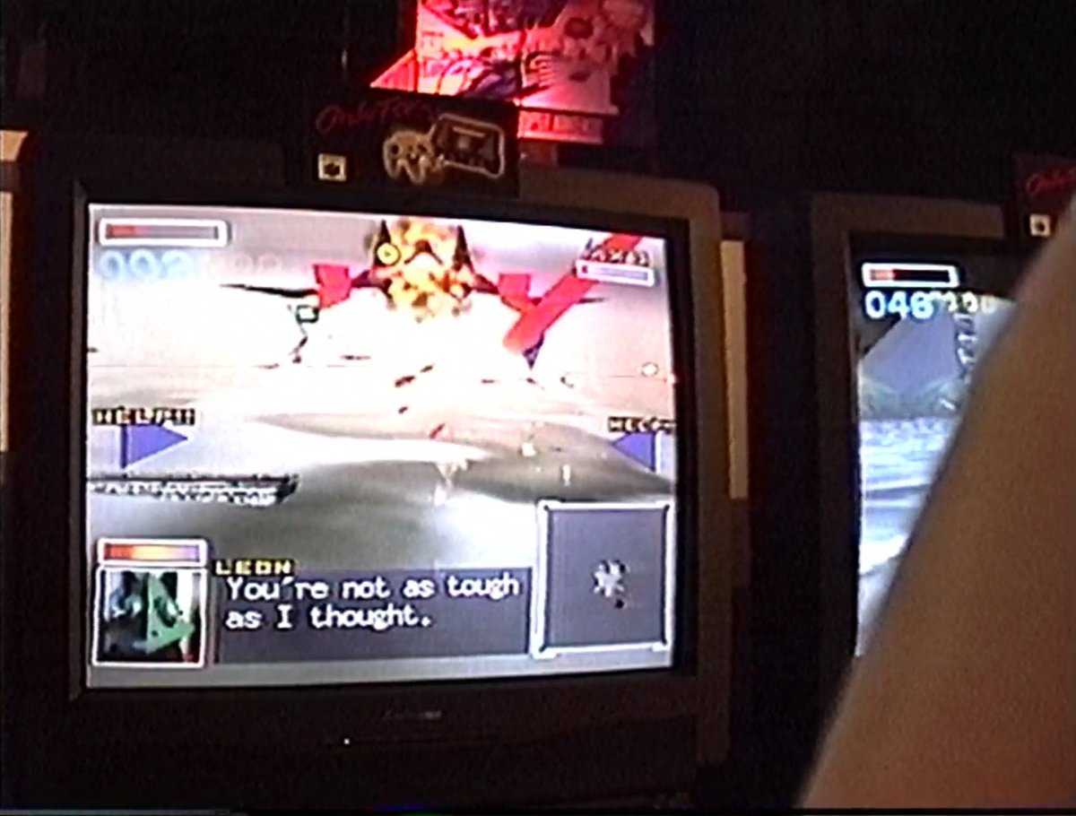 AndrossSF0's tweet photo. E3 1997 with a look at Nintendo's Star Fox 64 booth featuring a statue of Fox McCloud admist other Nintendo characters outside the booth &amp; the game being playable from several TV monitors.

#starfox #starfox64 #n64 #nintendo64 #Nintendo https://t.co/tKRoiMblrm