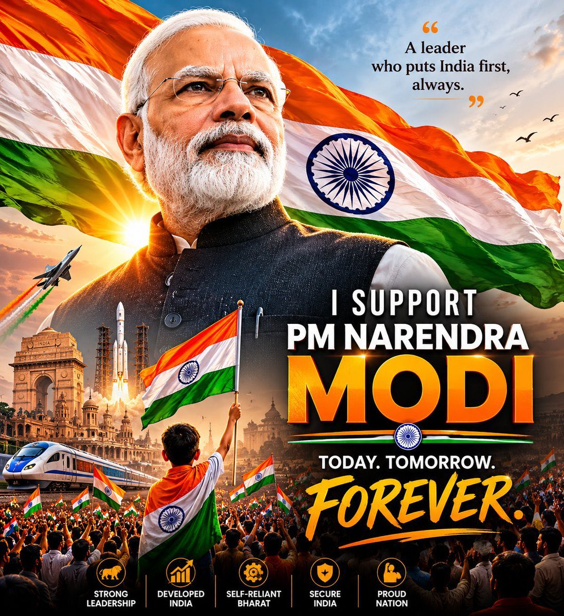 chellam_sir_op's tweet photo. Proud Andhbhakt. Proud BJP Supporter. Proud Indian. 🇮🇳
I have complete trust and faith in Modi Ji.
My support isn’t temporary or conditional.
Today. Tomorrow. Forever.
#IStandWithModi #NationFirst #Modi2029 🚩