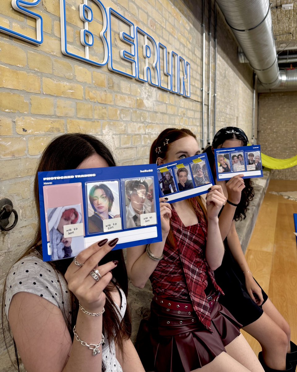 hello82BERLIN's tweet photo. Nostalgia was hitting with these looks💫
These collectors served Y2K and made great trades at the TRADE2K Event in BERLIN!

🗓️ 25.07.2026 | 11:00 - 18:00
📍 @hello82BERLIN 

#hello82 #hello82BERLIN #82playground https://t.co/Uii9GVwDND