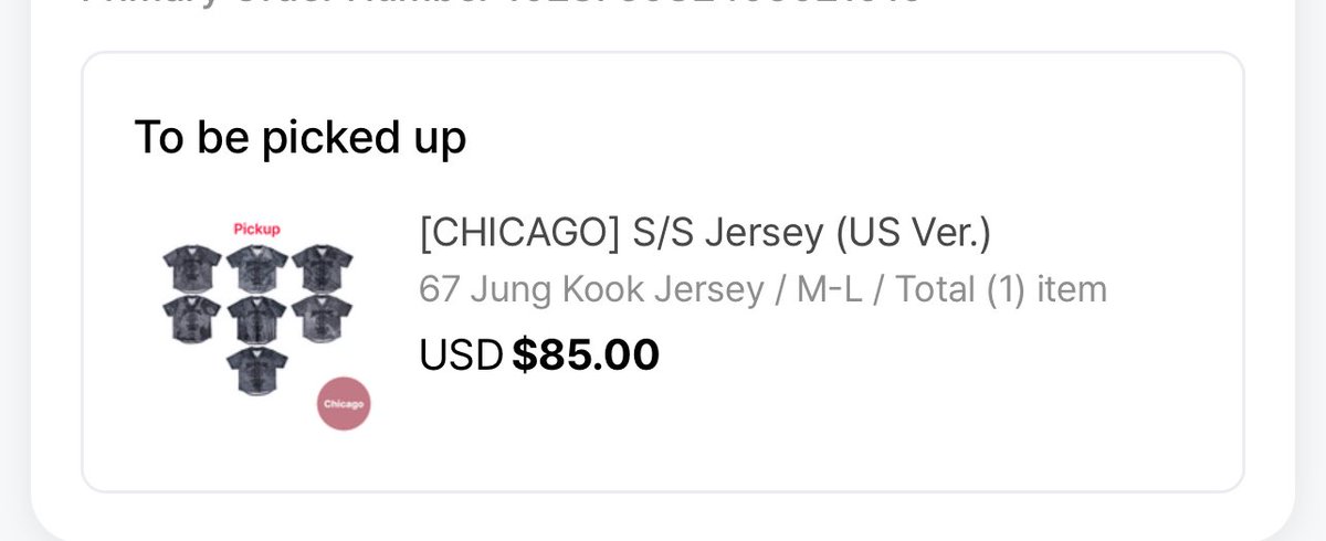 MoonKanvas's tweet photo. weverse down and i can’t get the other stuff i wanted but I GOT MY JUNGKOOK JERSEY https://t.co/1skKtKGMIB