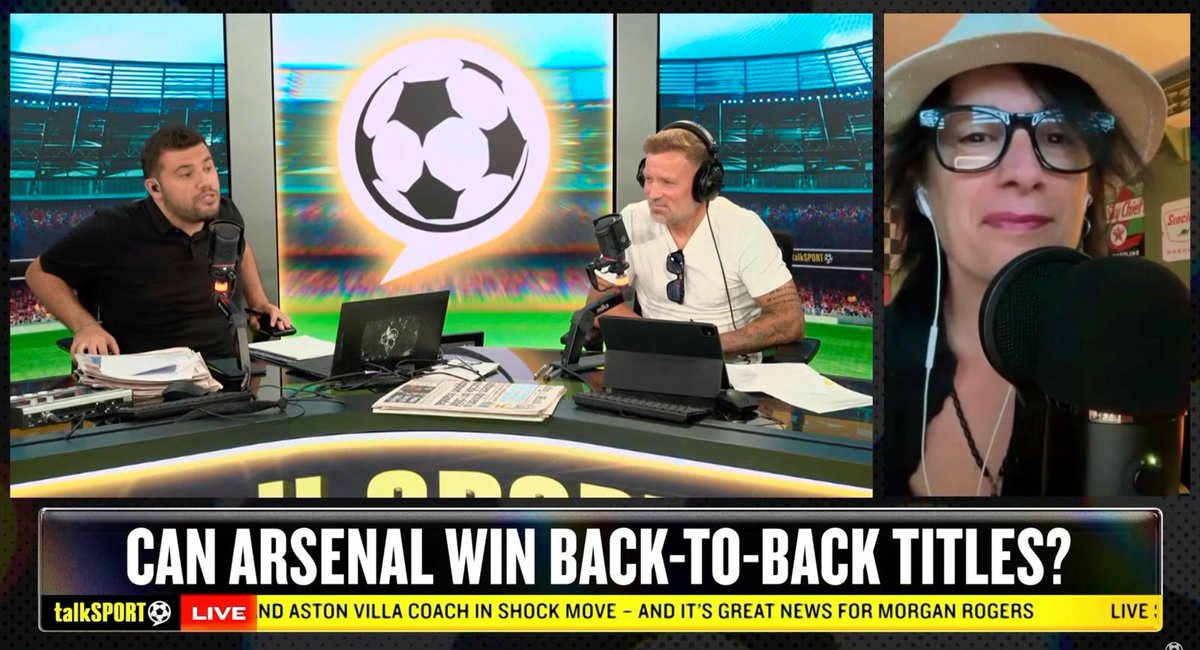 SophieSoccer71's tweet photo. 📺Segment Drop
@talkSPORT 
with @SamEllard &amp; @mickygray33 

A bit of Vini Jr, Bruno G, Tzolis &amp; completing a squad to defend the title. Hit the link. Dive in. 
https://t.co/gq7x3PoPCv https://t.co/c1zilkxQkf