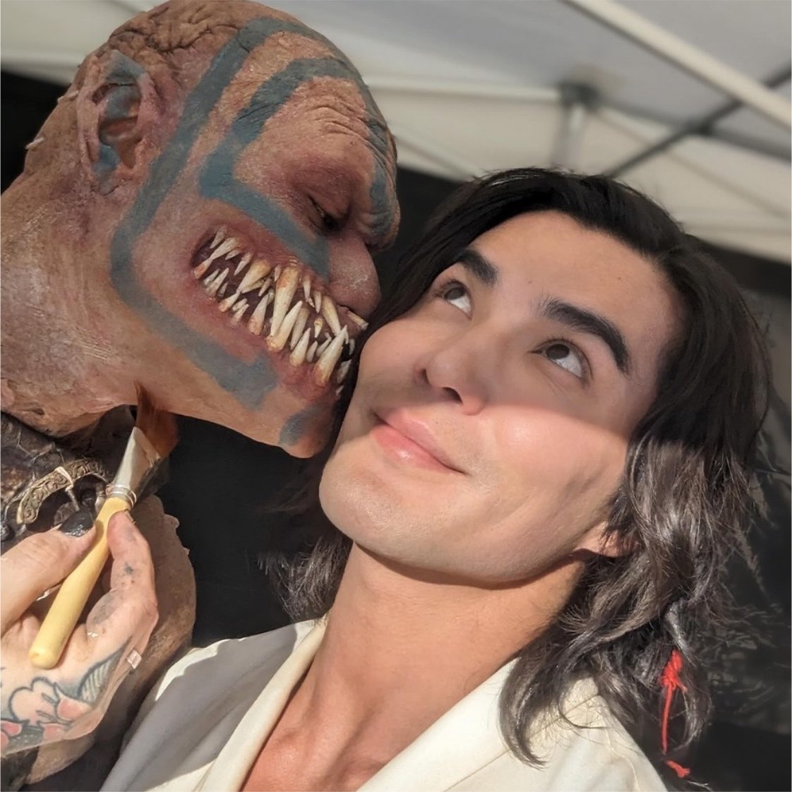 choquei's tweet photo. 🚨VEJA: Fotos dos bastidores das gravações do filme Mortal Kombat 2. https://t.co/XZwnZ01UuW