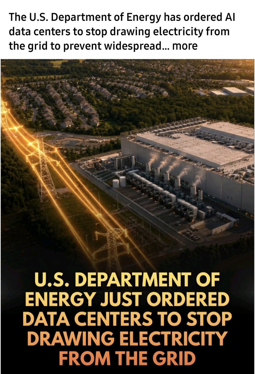 lennymr2's tweet photo. The AI use of power and water needs to be brought under control. Populations should come first. https://t.co/AWibICFL7t