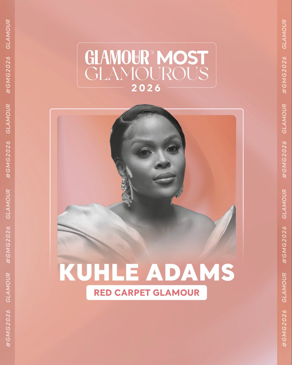 GLAMOUR_sa's tweet photo. Introducing our Red Carpet Glamour Award winner, Kuhle Adams ✨

Kuhle Adams has become recognised for her sophisticated approach to fashion and her ability to create memorable red-carpet moments. https://t.co/YBnXeDLwc8