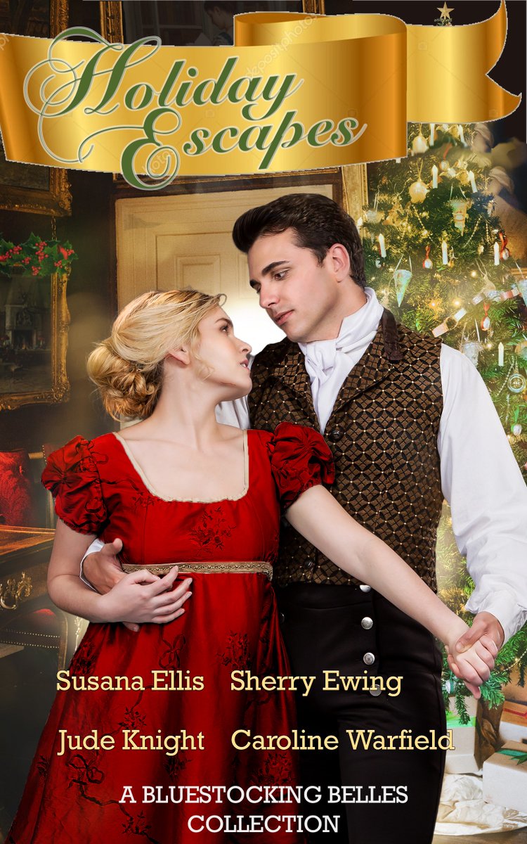 susanaauthor's tweet photo. Holiday Escapes. 4 stories involving runaway brides, 2 bonus short stories. @bellesinblue #Christmas #ReadaRegency @CaroWarfield @susanaauthor @judeknightbooks @sherry_ewing https://t.co/oyZWVrXQ7q https://t.co/dJbqYFEsQv