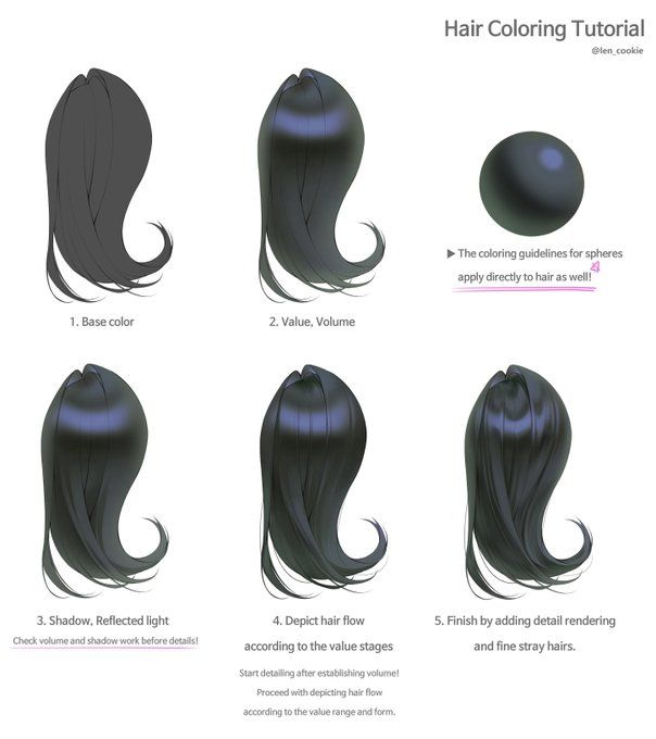 paniclightmate's tweet photo. Hair coloring tutorial https://t.co/tlCnCkLq0I