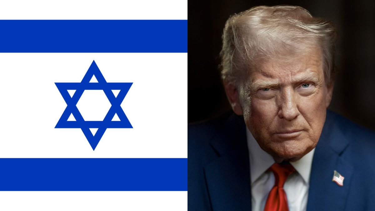 ResisttheMS's tweet photo. President Trump says "there would be no Israel" if he had not been elected. https://t.co/3bbbefLktT
