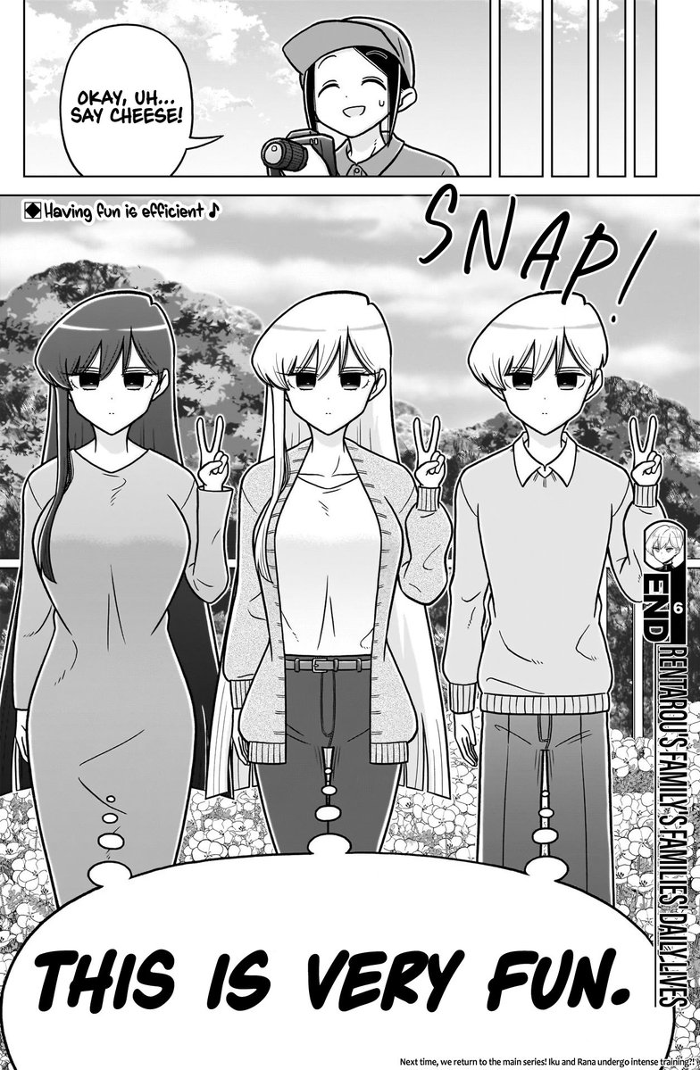 Suu_Hifumi's tweet photo. Incase you didn't know, 100 girlfriends has a spin-off which is written and drawn by the author (which is why the artstyle is different from the main series) that focuses on the girlfriends' families. It's titled "Rentarou's Family's Families' Daily Lives". https://t.co/rDlYgCJ1vH