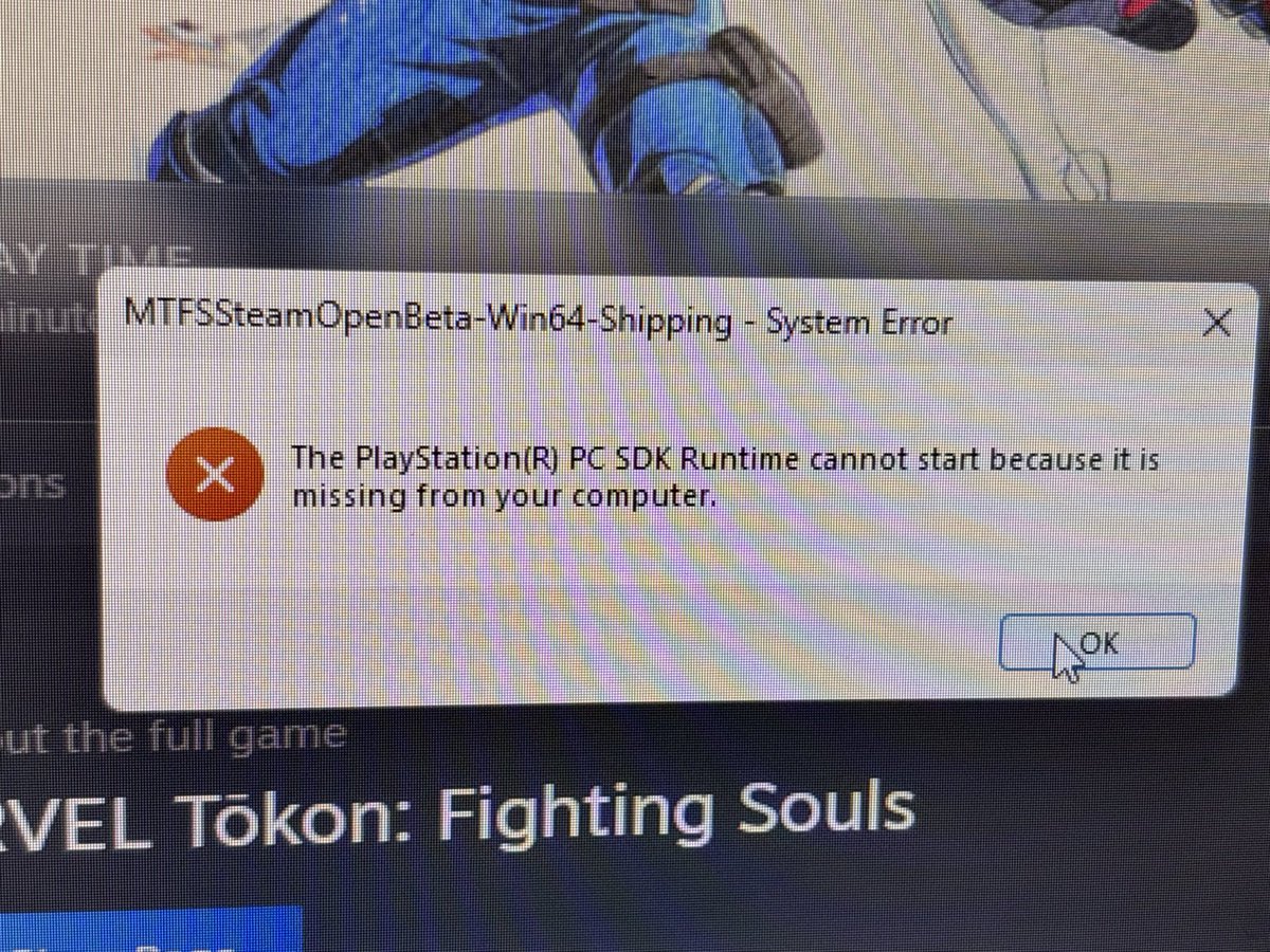 Kenpach16's tweet photo. I NEED HELP!! Did anybody else have this pop up while trying to play TOKON⁉️‼️⁉️ https://t.co/bIwK4xIXKo