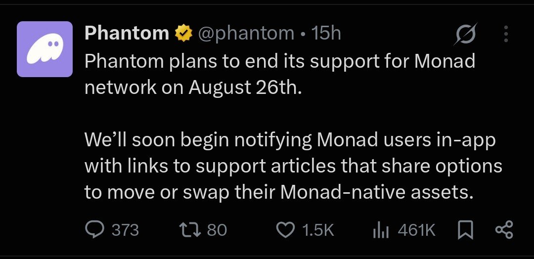Essentialsam01's tweet photo. These are the signs that MONAD will succeed. 

Lock in, twin. https://t.co/RoYPqD1Q7y